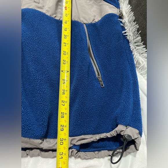 The North Face Blue Grey Denali Polartec Fleece Jacket Coat Winter Size XXL - Picture 6 of 12